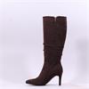 Una Healy Rein Me In High Heel Long Boot - Chocolate